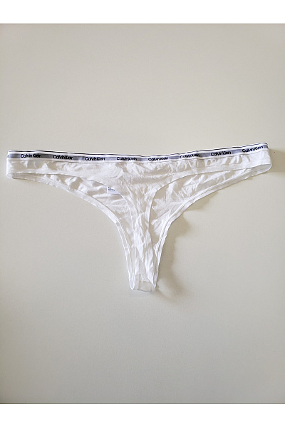 Calvin Klein dámské bavlněné kalhotky bílé Vel. 3X | Calvin Klein | obrázek 6