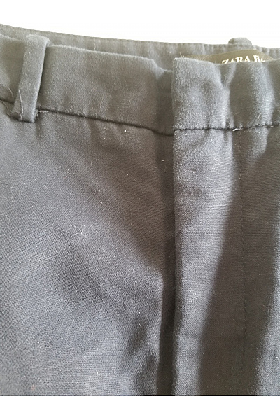 Dámské Chino Kalhoty Modré ZARA Vel. 36 | ZARA | obrázek 8