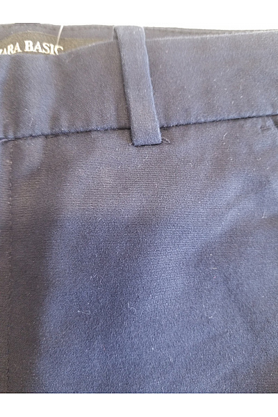 Dámské Chino Kalhoty Modré ZARA Vel. 36 | ZARA | obrázek 15