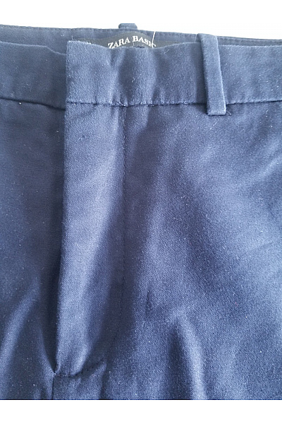 Dámské Chino Kalhoty Modré ZARA Vel. 36 | ZARA | obrázek 17