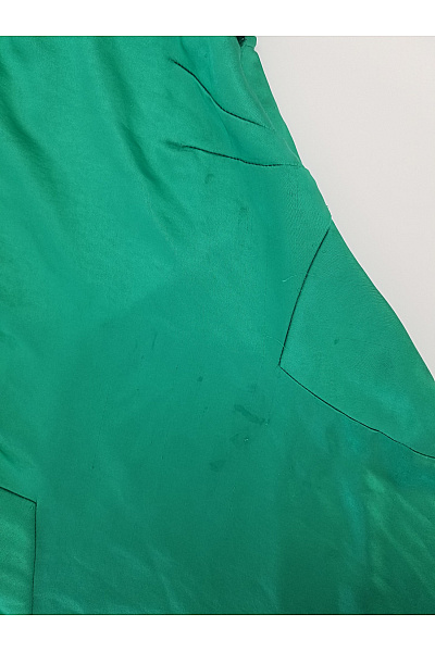 ted baker Zelené saténové maxi šaty na ramínka s odhalenými rameny Vel. 8 | ted baker | obrázek 4