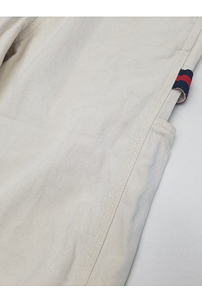 TOMMY HILFIGER Béžové bavlněné kapsáče s laclem a kšandami Vel. L | TOMMY HILFIGER | obrázek 3
