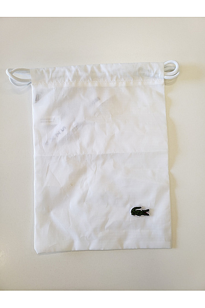 LACOSTE Bílý Polyesterový Vak