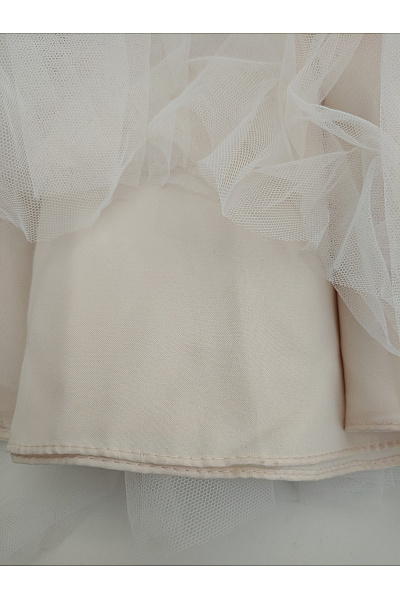 Magic Bride Béžové svatební tylové korzetové šaty maxi Vel. DE 38 | Magic Bride | obrázek 10