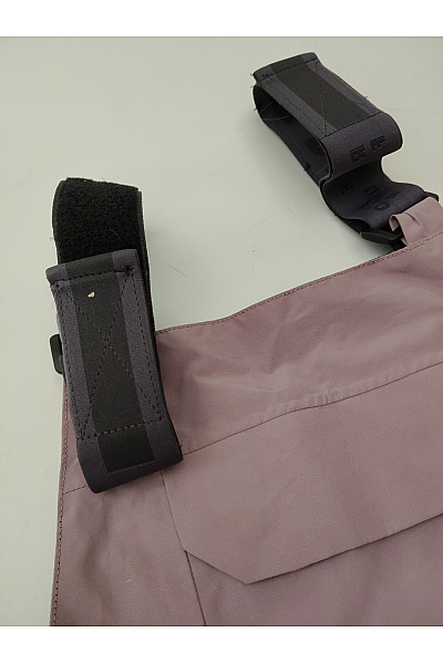 Růžové pánské lyžařské kalhoty s laclem a kapsami Vel. l | Unimoda | obrázek 5