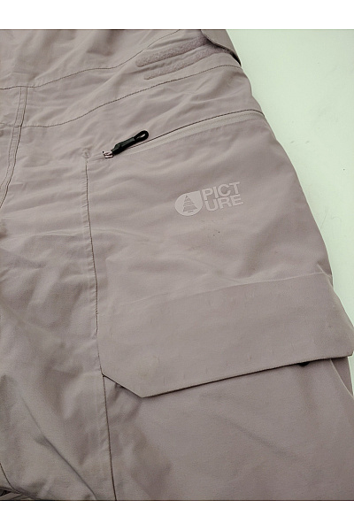 Růžové pánské lyžařské kalhoty s laclem a kapsami Vel. l | Unimoda | obrázek 6