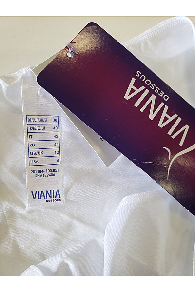 VIANIA Dámské kalhotky bílé měkké Vel. 38 | VIANIA | obrázek 4