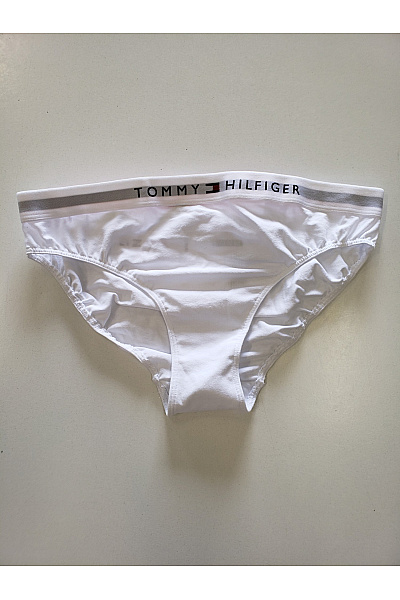 TOMMY HILFIGER Dívčí bavlněné kalhotky bílé Velikost 14/16 roku | TOMMY HILFIGER | obrázek 2