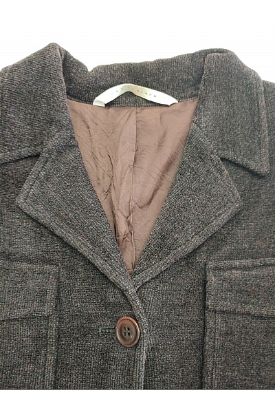 Pennyblack Hnědé dámské sako podzimní elegantní vypasované jednořadé Vel. 40 | Pennyblack | obrázek 5
