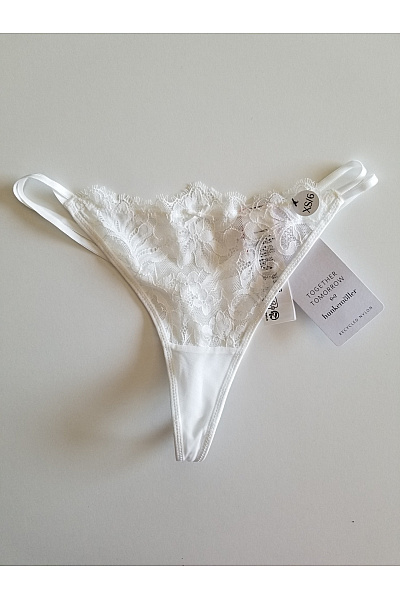 Hunkemoller Dámské krajkové kalhotky bílé Vel. XS | Hunkemoller | obrázek 2