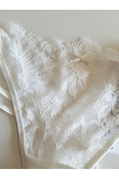 Hunkemoller Dámské krajkové kalhotky bílé Vel. XS | Hunkemoller | obrázek 5