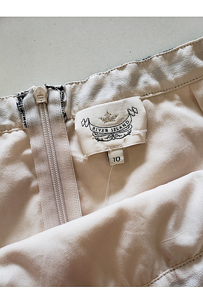 River Island Dámská růžová květinová mini sukně s volánky Velikost 36 | River Island | obrázek 3
