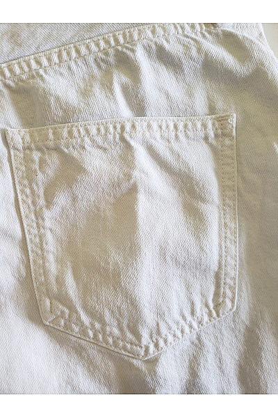 Calvin Klein Dámské bílé volné džíny rovné s vysokým pasem Vel. M | Calvin Klein | obrázek 7