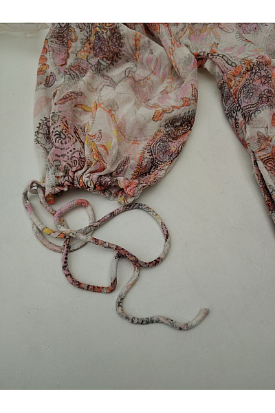 IRO Barevné letní košilové šaty s paisley vzorem Vel. 34 | IRO | obrázek 4