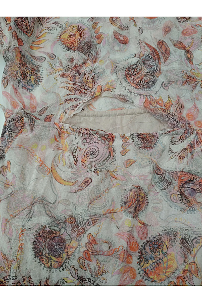 IRO Barevné letní košilové šaty s paisley vzorem Vel. 34 | IRO | obrázek 6