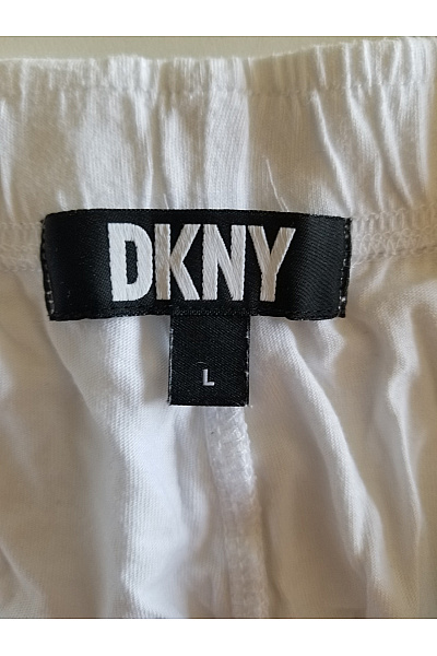 Donna Karan Dámské viskózové pyžamo tílko a kraťasy bílé Vel. L | Donna Karan | obrázek 3