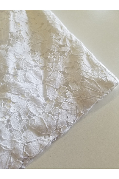VILA Dámská krajková sukně bílá mini elegantní romantická Velikost M | VILA | obrázek 4
