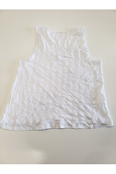 Dámské bílé volné pyžamo Velikost S | Unimoda | obrázek 5