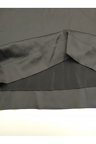 Mexx Černé letní šaty saténové minimalistické volné Velikost 38 | Mexx | obrázek 3