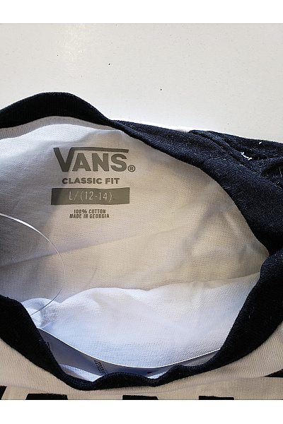 Vans Dětské tričko s dlouhým rukávem a potiskem Velikost 12/14 | Vans | obrázek 5
