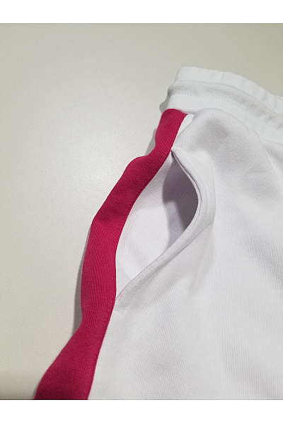 Galvanni Dámské tepláky sportovní volnočasové bílé s pruhem Vel. XL | Galvanni | obrázek 5