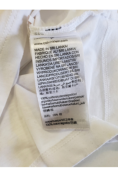 Calvin Klein Dětské tričko bílé s potiskem Velikost 10/11 let | Calvin Klein | obrázek 4