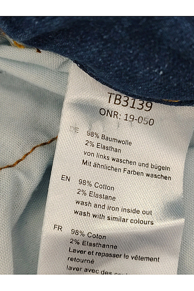 URBAN CLASSICS Modré bavlněné cargo džíny jogger s kapsami Vel. 4XL | URBAN CLASSICS | obrázek 6