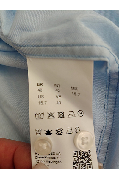 Hugo Boss Pánská bavlněná košile s dlouhým rukávem business Velikost 40 | Hugo Boss | obrázek 4