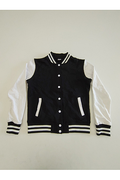 URBAN CLASSICS Dámská bavlněná baseballová bomber mikina Vel. M | URBAN CLASSICS | obrázek 2