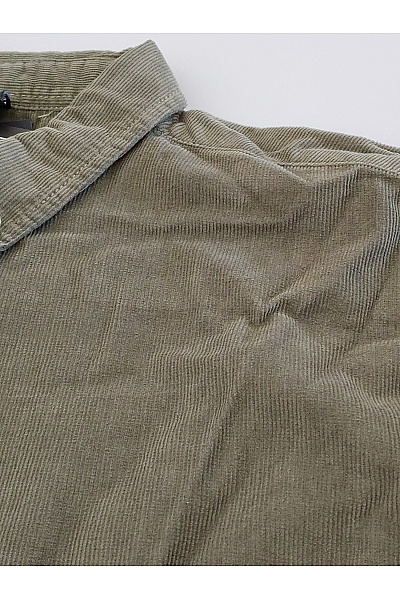 URBAN CLASSICS Pánská khaki bavlněná košile s dlouhým rukávem ležérní Velikost 3XL | URBAN CLASSICS | obrázek 4