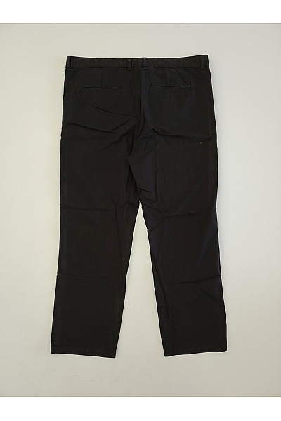URBAN CLASSICS Pánské černé bavlněné chinos kalhoty rovné Vel. EU 44 | URBAN CLASSICS | obrázek 6