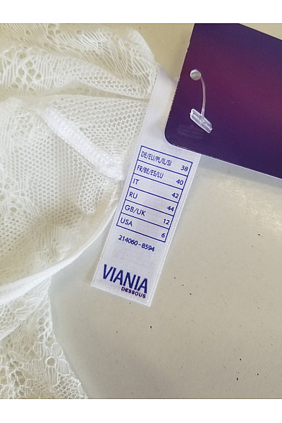 VIANIA Bílé krajkové kalhotky luxusní | VIANIA | obrázek 5