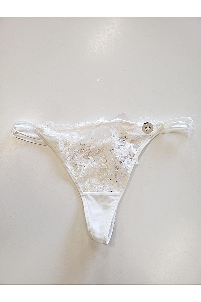 Hunkemoller Dámské krajkové kalhotky bílé Velikost EU S | Hunkemoller | obrázek 2