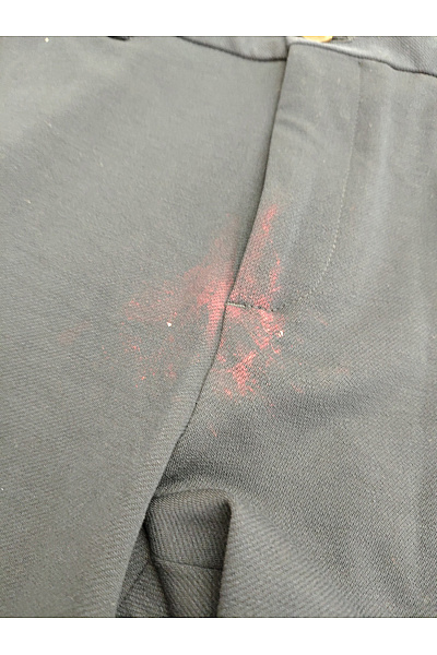 Scotch & Soda Modré pánské chino kalhoty s puky elegantní Vel. EU 32 | Scotch & Soda | obrázek 3