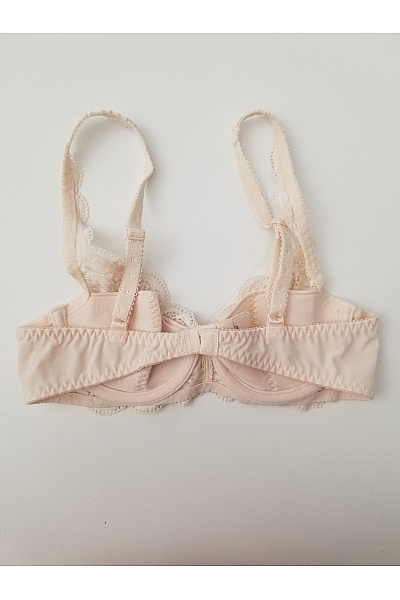 Béžová krajková kosticová podprsenka | Unimoda | obrázek 5