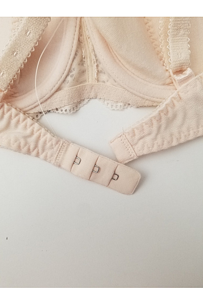 Béžová krajková kosticová podprsenka | Unimoda | obrázek 6