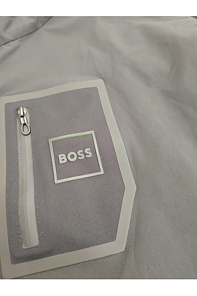 Hugo Boss Černá pánská sportovní větrová bunda s kapucí a zipem Vel. XL | Hugo Boss | obrázek 5