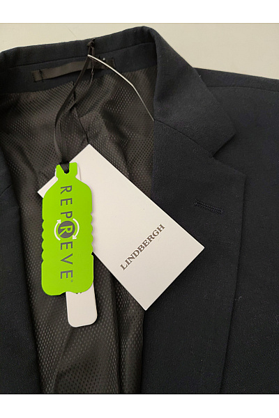 LINDBERGH Černý pánský společenský oblek smart casual Vel. EU 50 | LINDBERGH | obrázek 6