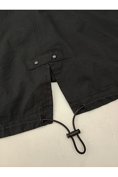 Khujo Dámská bavlněná parka s kapucí přechodová černá Velikost EU XXL | Khujo | obrázek 8