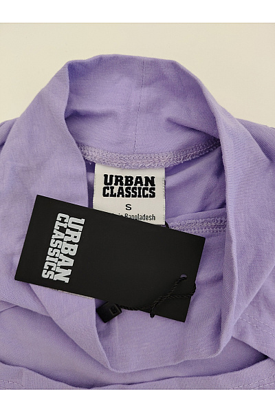 URBAN CLASSICS Fialové bavlněné tričko s dlouhým rukávem a průstřihy Velikost S | URBAN CLASSICS | obrázek 7