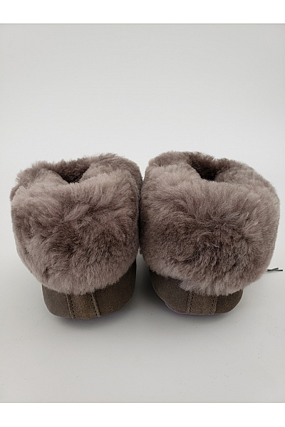 Dětské hnědé válenky s kožíškem Vel. 31 | Unimoda | obrázek 2