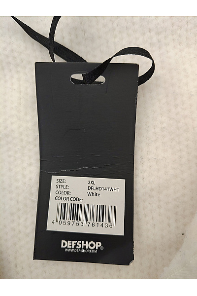 def Béžová crop mikina s kapucí a zipem u krku Vel. 2XL | def | obrázek 8