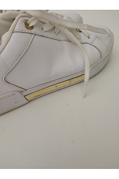 TOMMY HILFIGER Dámské tenisky Hardware Elevated Sneaker (FW0FW05926) Bílé Vel. 41 | TOMMY HILFIGER | obrázek 8
