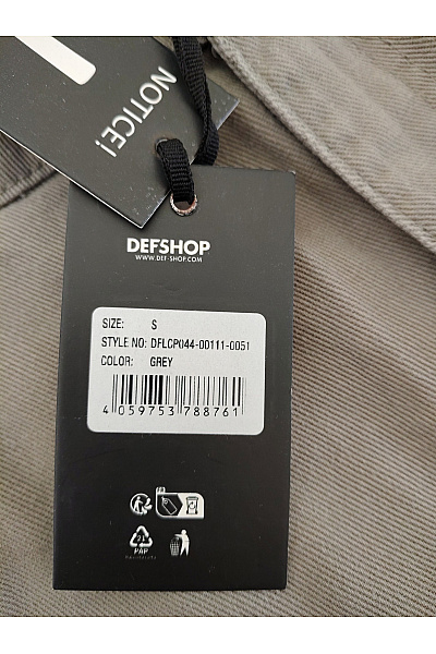 def Dámské khaki cargo džíny s kapsami a vysokým pasem Velikost S | def | obrázek 7