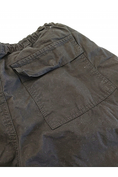URBAN CLASSICS Černé bavlněné cargo kalhoty s kapsami na stehnech Vel. S | URBAN CLASSICS | obrázek 4