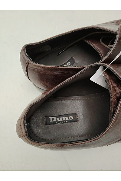 DUNE Pánské hnědé šněrovací polobotky elegantní společenské Vel. 43 | DUNE | obrázek 7