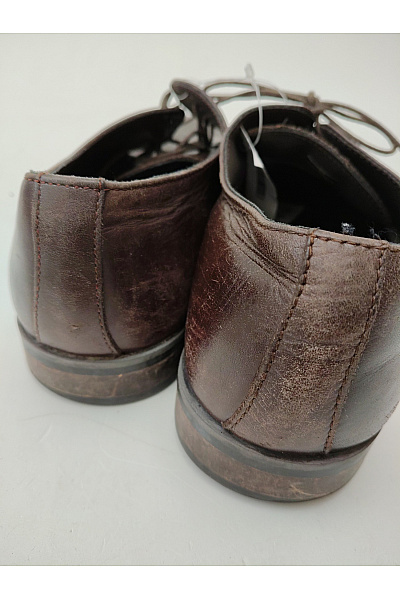 DUNE Pánské hnědé šněrovací polobotky elegantní společenské Vel. 43 | DUNE | obrázek 8
