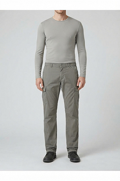 URBAN CLASSICS Pánské Khaki Cargo Kalhoty Bavlněné Velikost EU 38