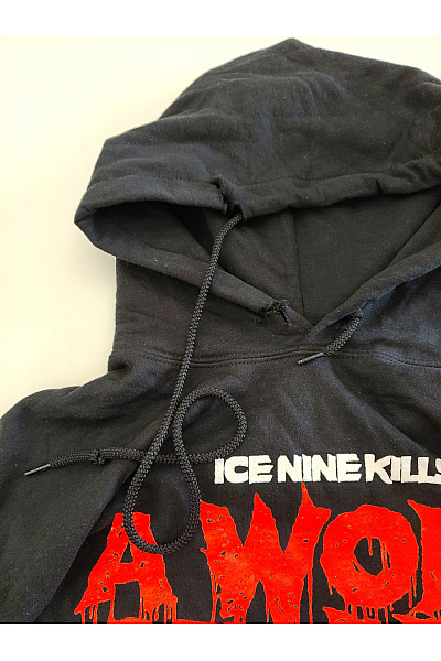 Gildan Černá pánská mikina s kapucí a potiskem streetwear Velikost L | Gildan | obrázek 5