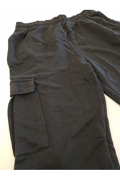 URBAN CLASSICS Černé pánské cargo tepláky s kapsami Velikost XL | URBAN CLASSICS | obrázek 5